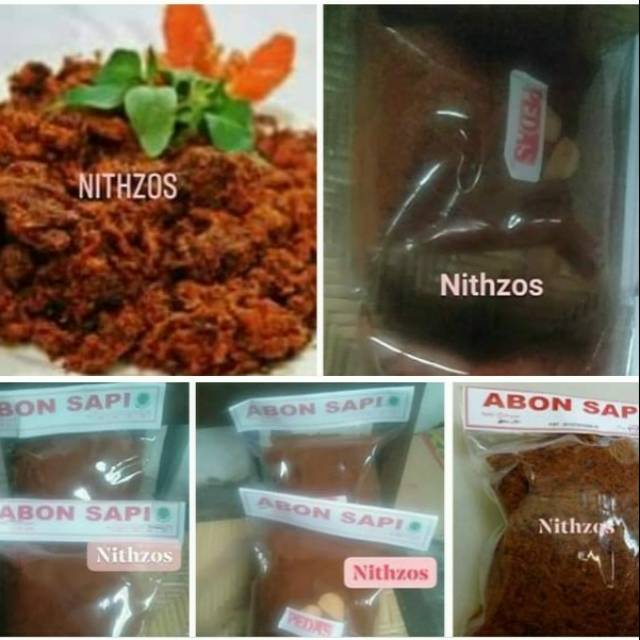 

Abon sapi varian rasa pedas & manis 250gr