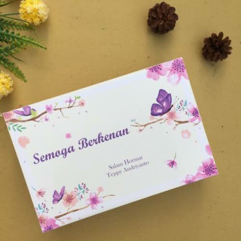 Jual kartu ucapan semoga berkenan 10x7cm | Shopee Indonesia