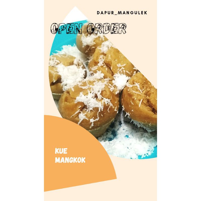 

KUE MANGKOK (MANGKUAK) KHAS padang