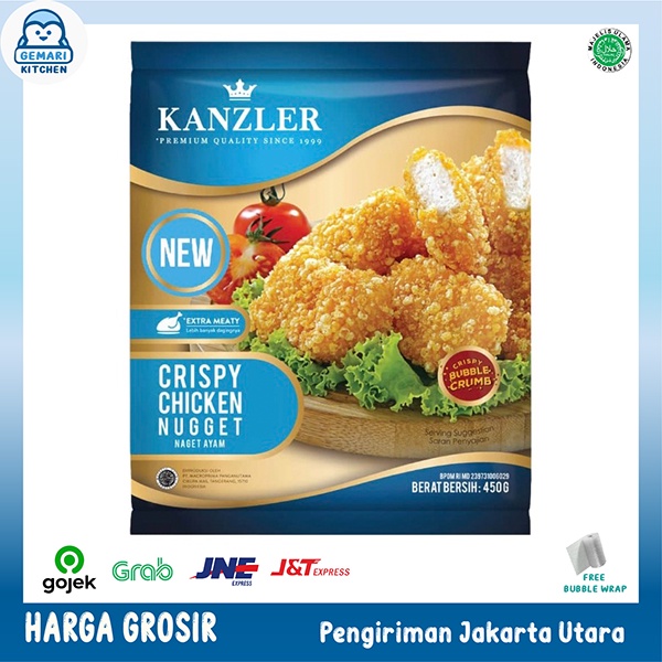 KANZLER CRISPY CHICKEN NUGGET 120 GRAM &amp; 450 GRAM