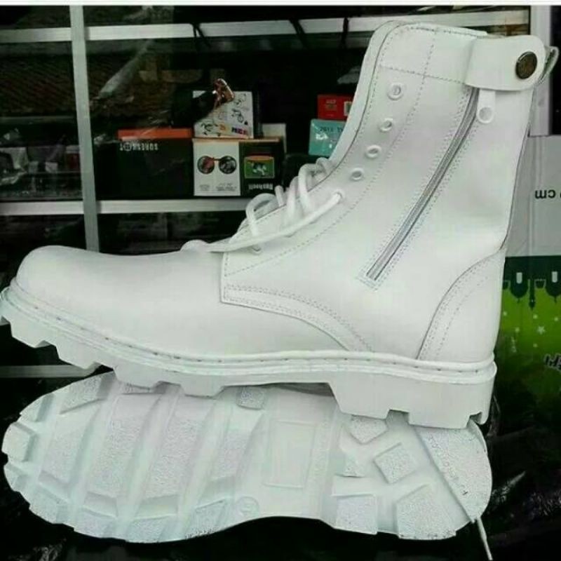 SEPATU PDH PUTIH / SEPATU PASKIBRA
