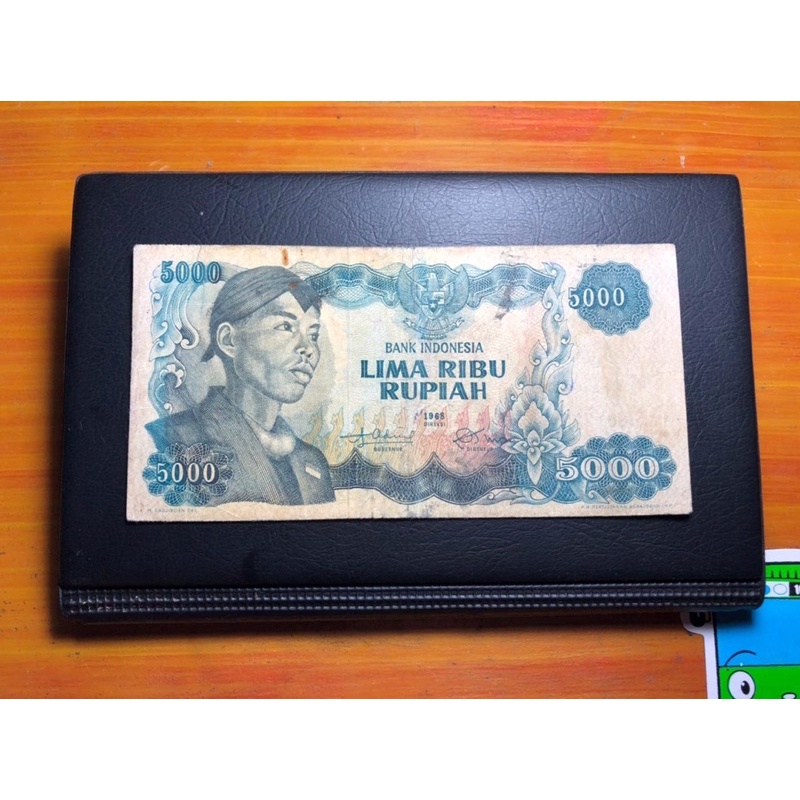 Uang Kuno 5000 Rupiah Sudirman Seri XEN 02