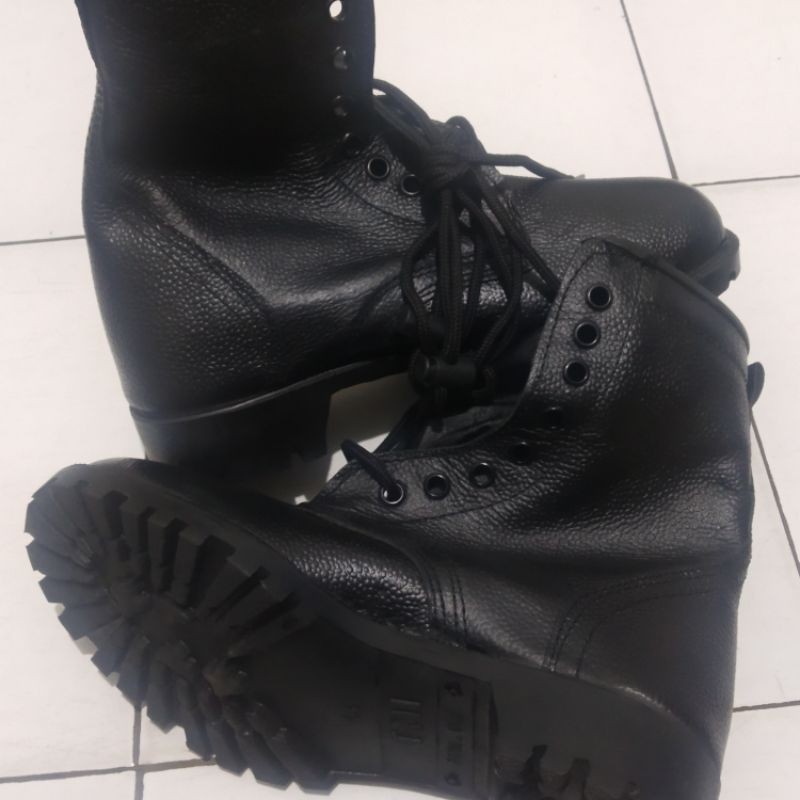 Sepatu PDL TNI Kulit jeruk OriginaL