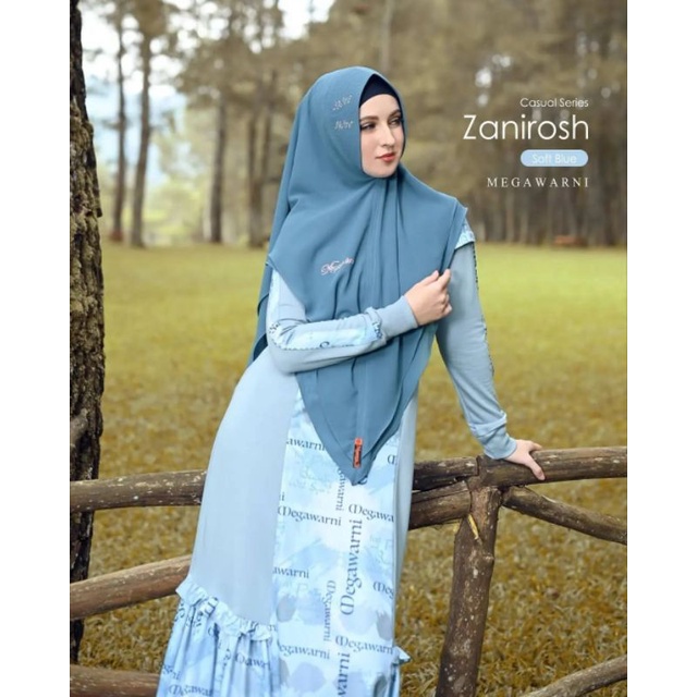 [MEGAWARNI] GAMIS SYARI / DRESS ONLY "ZANIROSH CASUAL SERIES" By megawarni