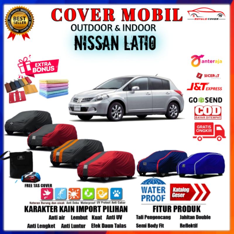 Cover Mobil Sedan Nissan Latio / Sarung Mobil Nissan Latio / Mantel Penutup Pelindung Outdoor