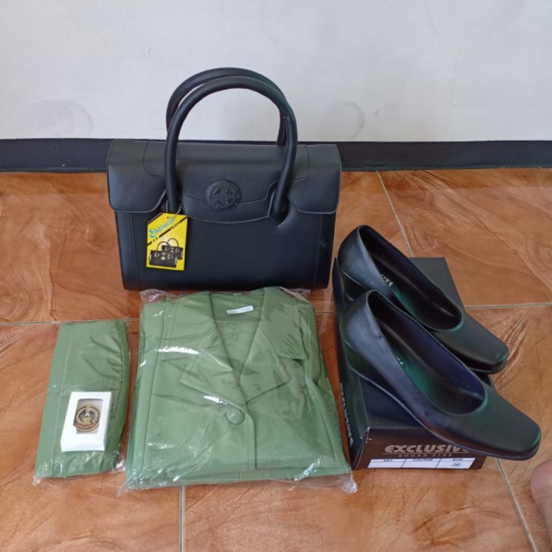 PAKET LENGKAP BAJU PSK PERSIT-BAJU DINAS KANTOR PERSIT-GROSIR MILITER