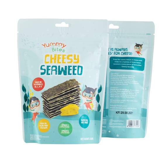 YUMMY BITES Cheesy Seaweed 20gr