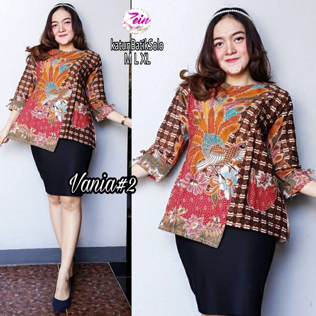 Batik Solo Vania 2 new Seri Zein Batik Amanah Surakarta 95.000