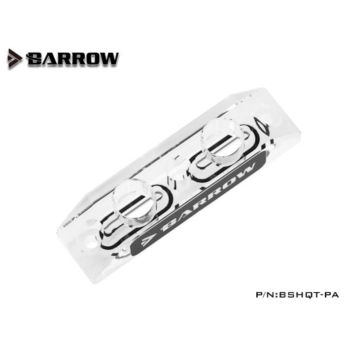 BARROW BSHQT-PA Acrylic Change Direction Top-Side GPU Block Bridge