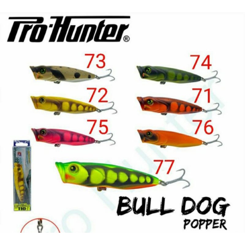 Lure PRO HUNTER BULL DOG POPPER