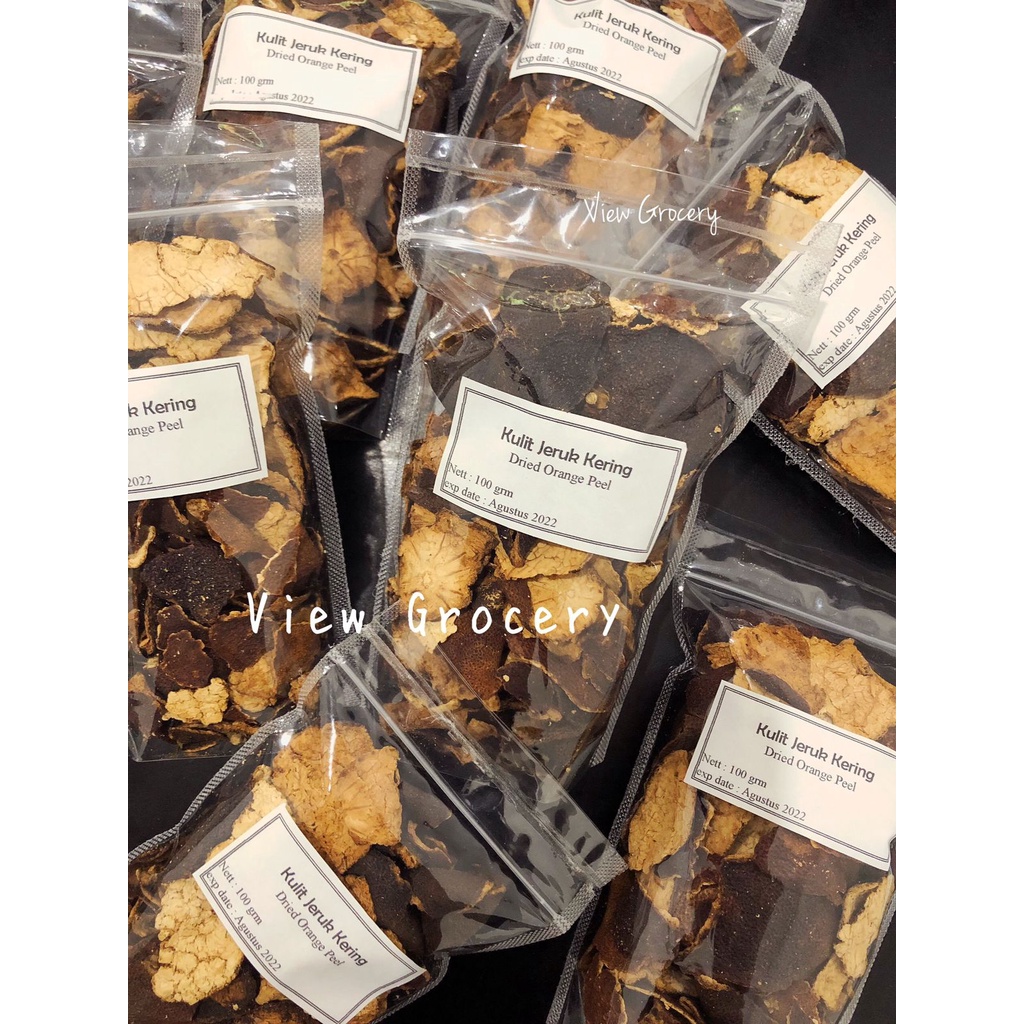 

Kulit jeruk kering / Dried Orange peel 100 grm