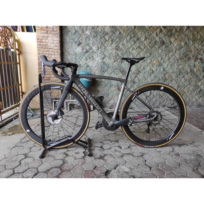 Roadbike fullbike carbon polygon strattos S8D size XS 2022