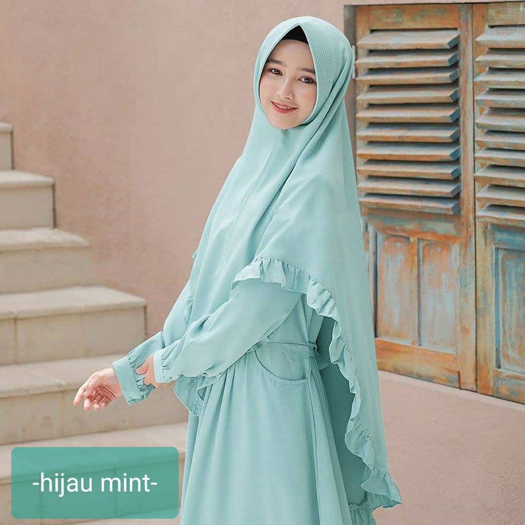 C.P - Gamis elbina juwita Syari free Hijab