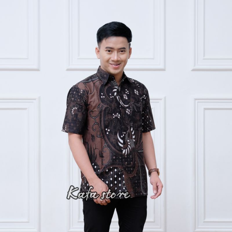 Baju Batik Cowok Hem Batik Pria Terlaris