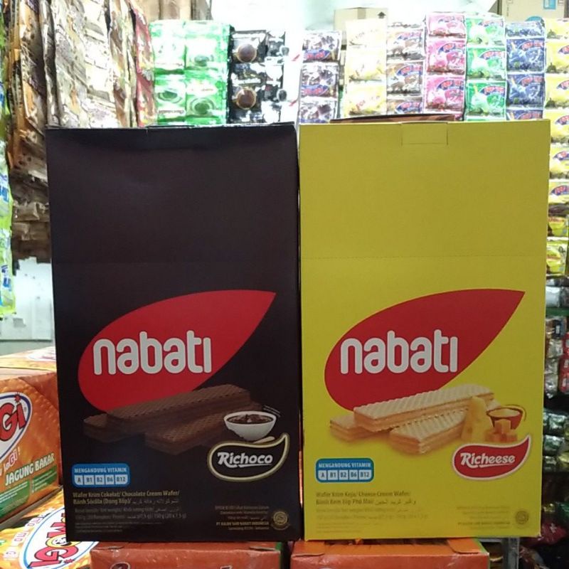 

NABATI wafer box isi 20 x 7.5g