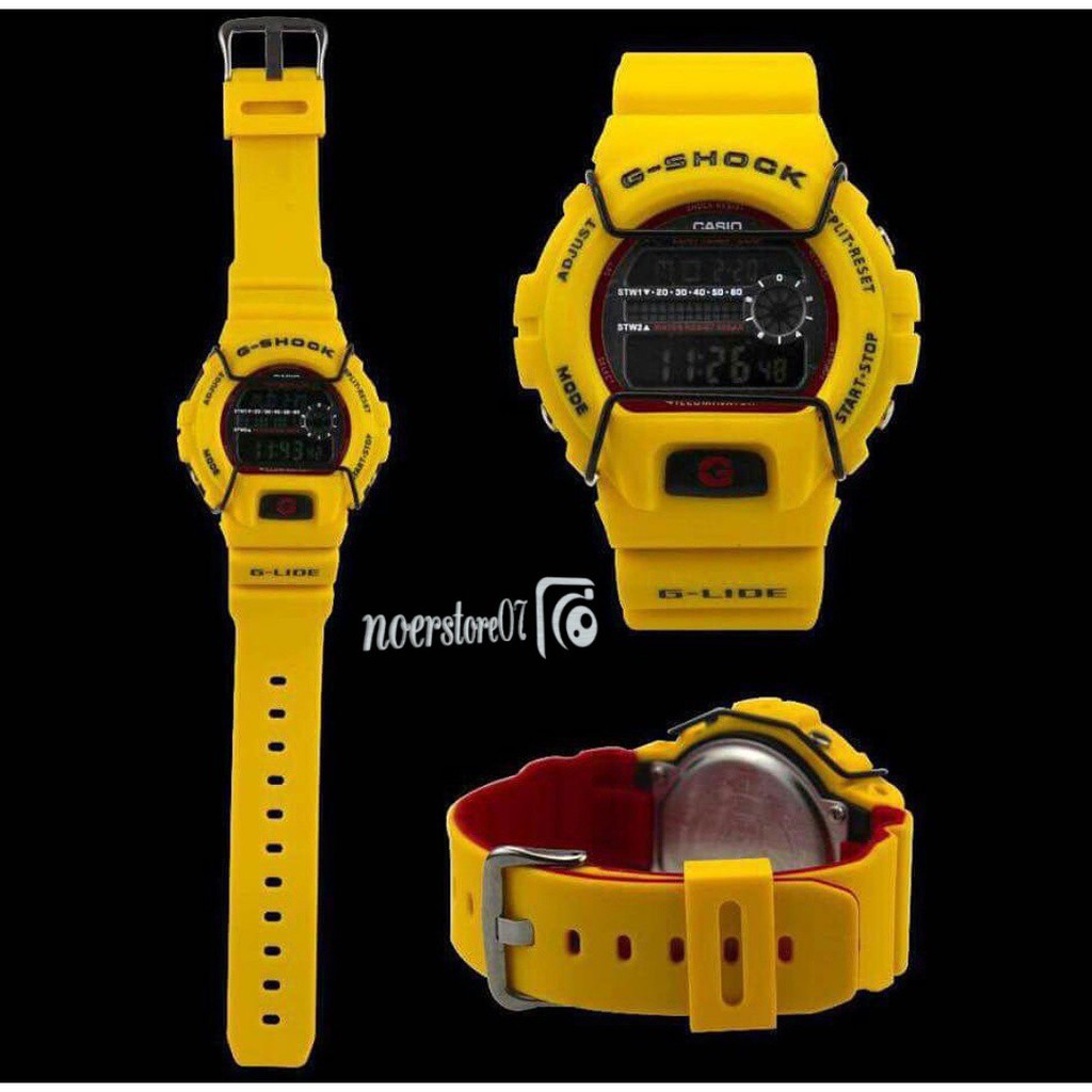 JAM TANGAN G SHOCK GLS 6900 KUNING