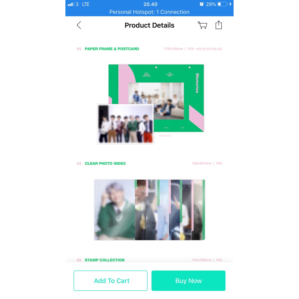 READY Sharing BTS Memories of 2020 DVD