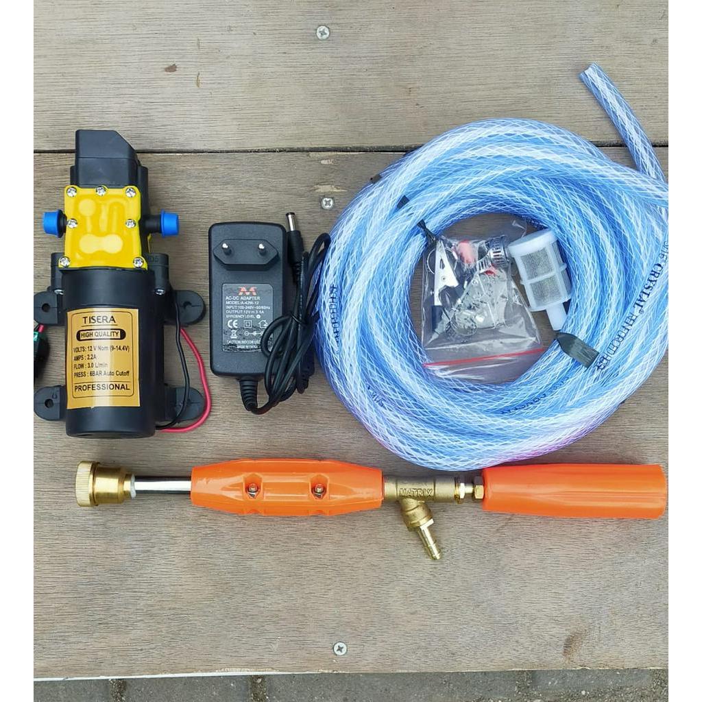 6A BAR - Alat Cuci Motor Mobil Mesin Steam Mini 12 Volt 6A Bar