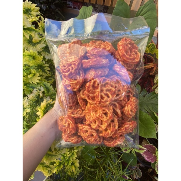 Jual Kerupuk Bunga Mawar Pedas 200gr Shopee Indonesia