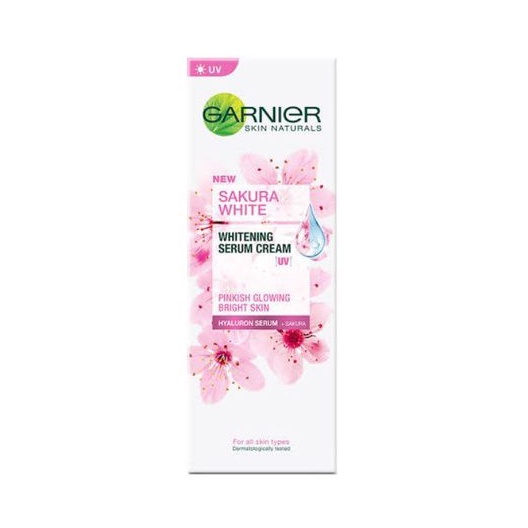 Garnier UV Sakura Whitening Serum Cream 20g