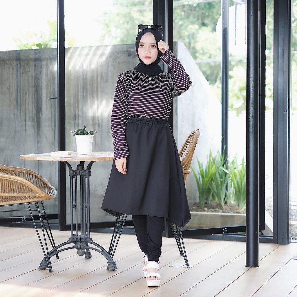 SF Legging+Shirt Original Koleksi Terbaru Termurah Baju Wanita Lucu Kekinian Modis Modern Casual