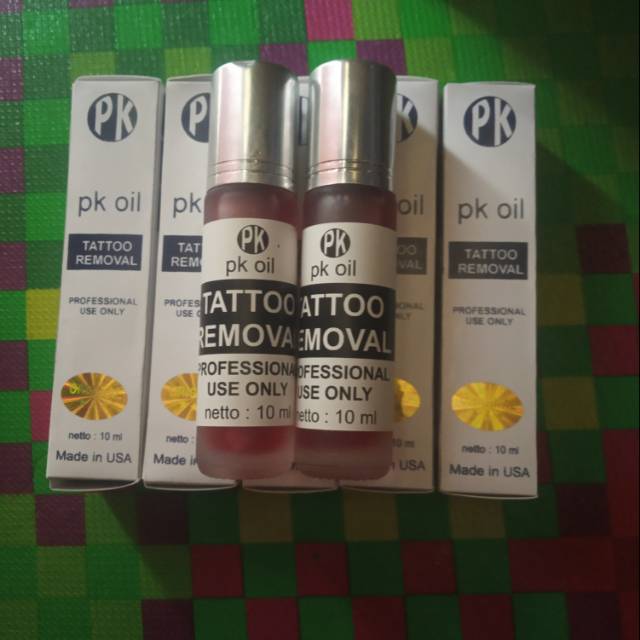Obat Penghilang Penghapus Tatto PK Oil