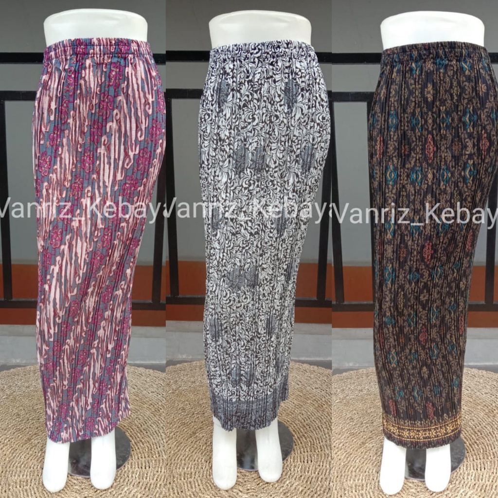 ROK PLISKET BATIK/ROK PLISKET KEBAYA/ROK PLISKET/ROK KEBAYA/BAWAHAN KEBAYA/ROK BATIK PLISKET PREMIUM