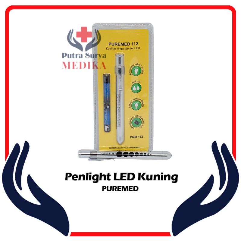 Penlight LED Kuning Puremed