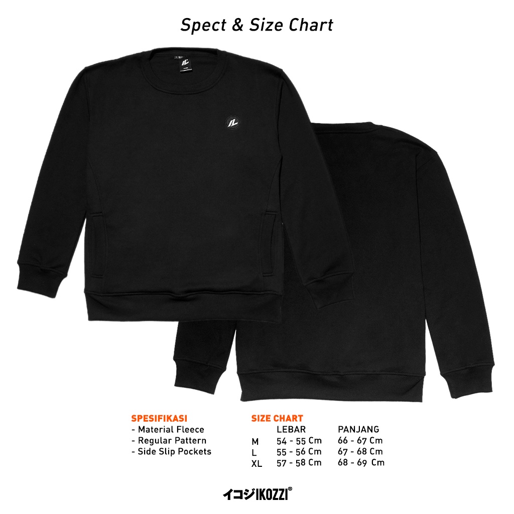 Ikozzi Stoned Sweater - Crewneck