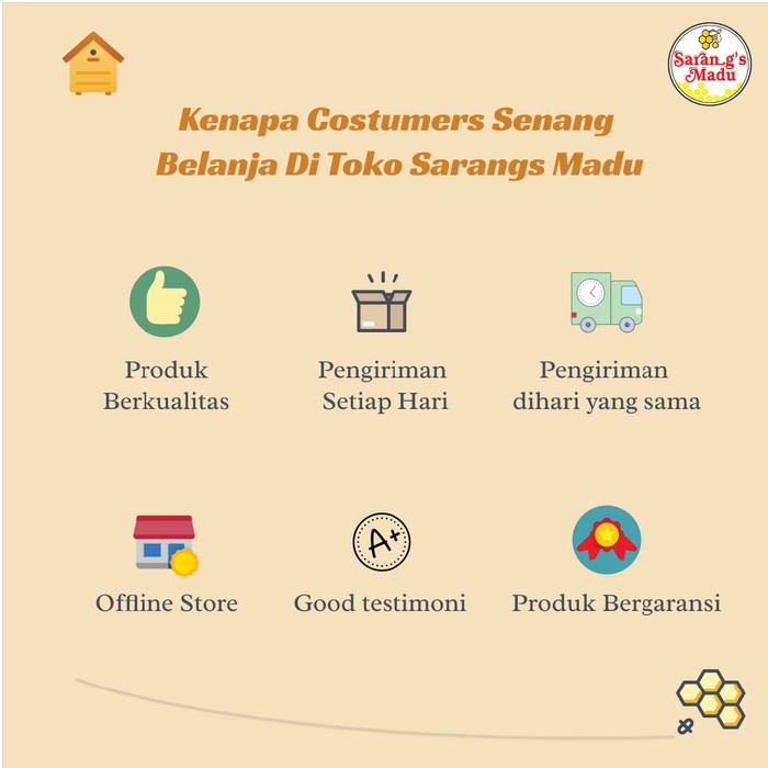 

bf011bb Raw Honey (Madu Sarang Tiris) 1Kg Recommended Ds201Fs