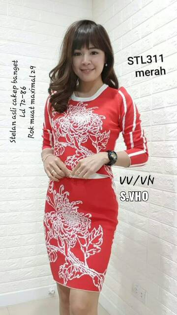 Via#PREMIUM STELAN ROK RAJUT IMPORT BANGKOK/BAJU NATAL/BAJU IMLEK