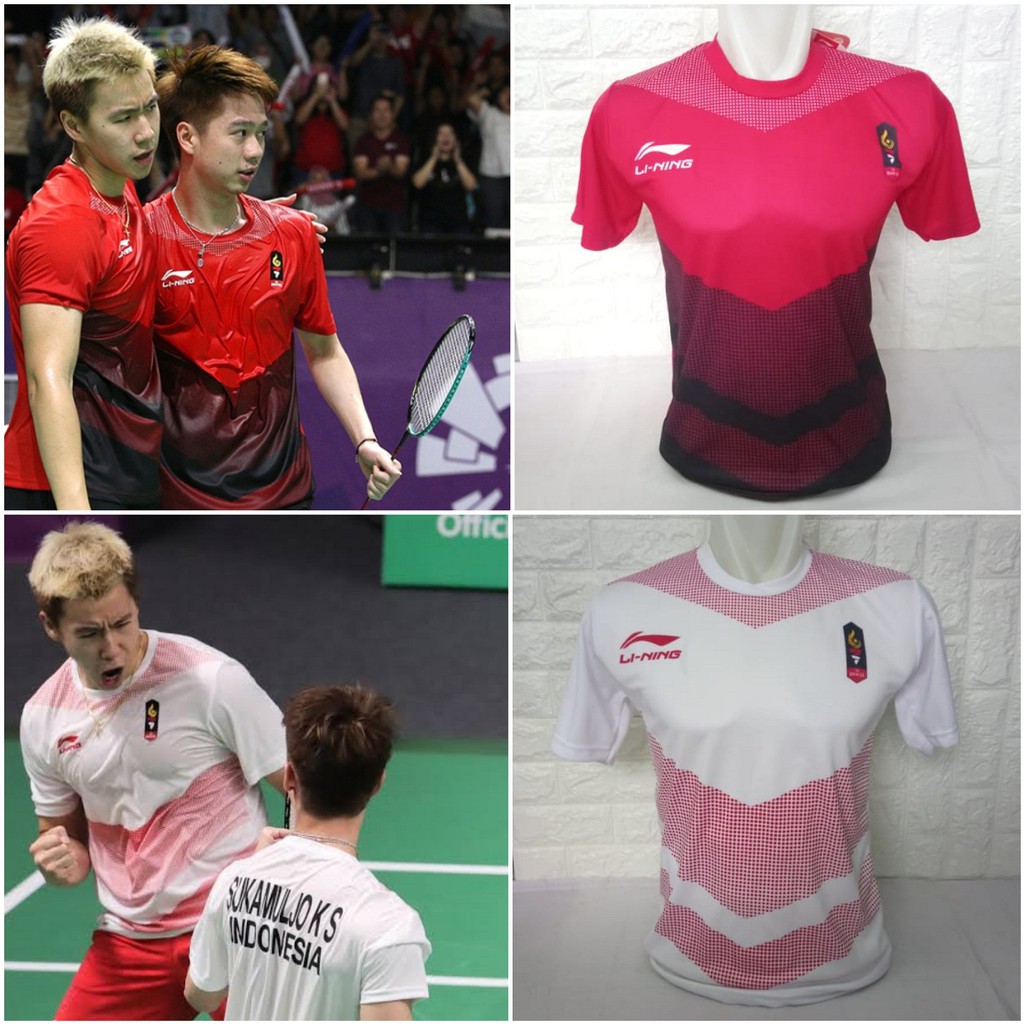  Baju  Badminton  Timnas Edisi ALL ENGLAND Shopee  Indonesia