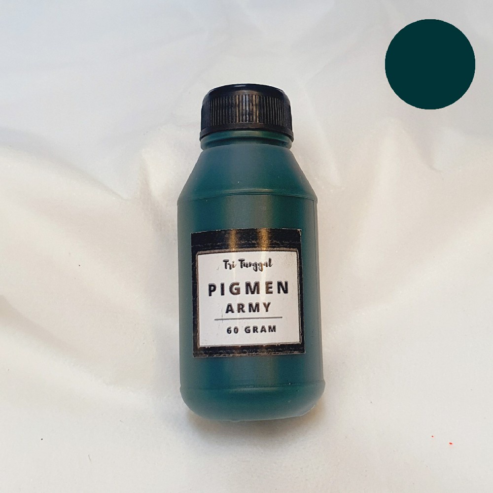 

PIGMEN 60GR ARMY Pewarna Sablon Pigment Color Bundle Stabilo Slime Clay Waterbased Tie Dye Pigment Cat Warna Warni Air Cair Cairan Liquid Cat Paint Painting Kerajinan Prakarya Kesenian Perlengkapan Gambar Mewarna Lukis Craft Grosir Prakarya Malang