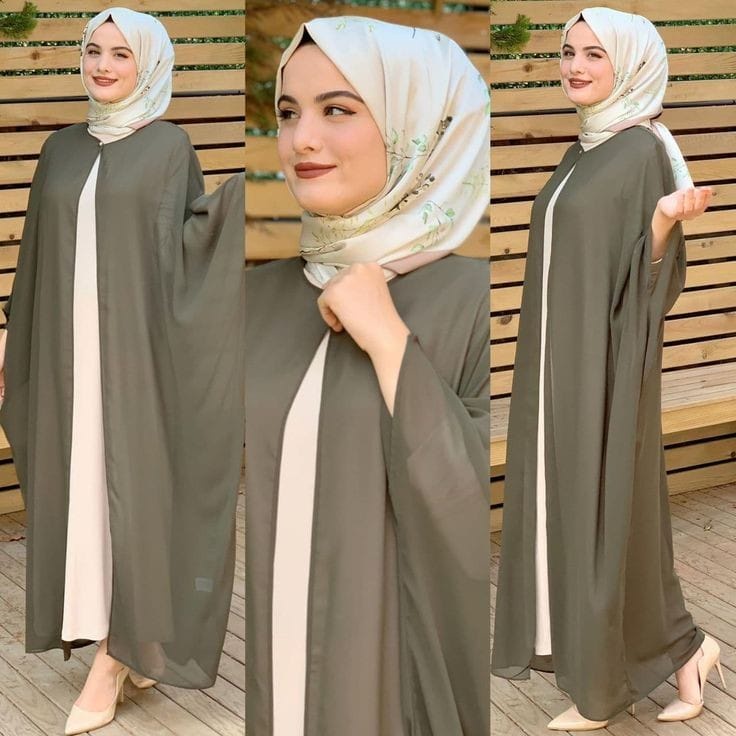 Arabian Abaya Luaran Muslim Terbaru