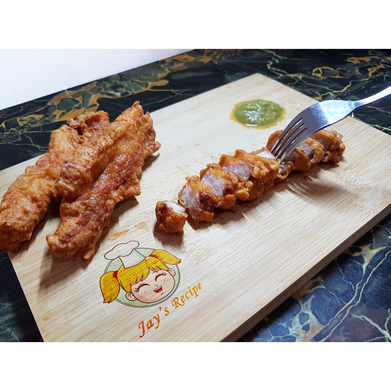 

Samcan Goreng Crispy / Crispy Porkbelly