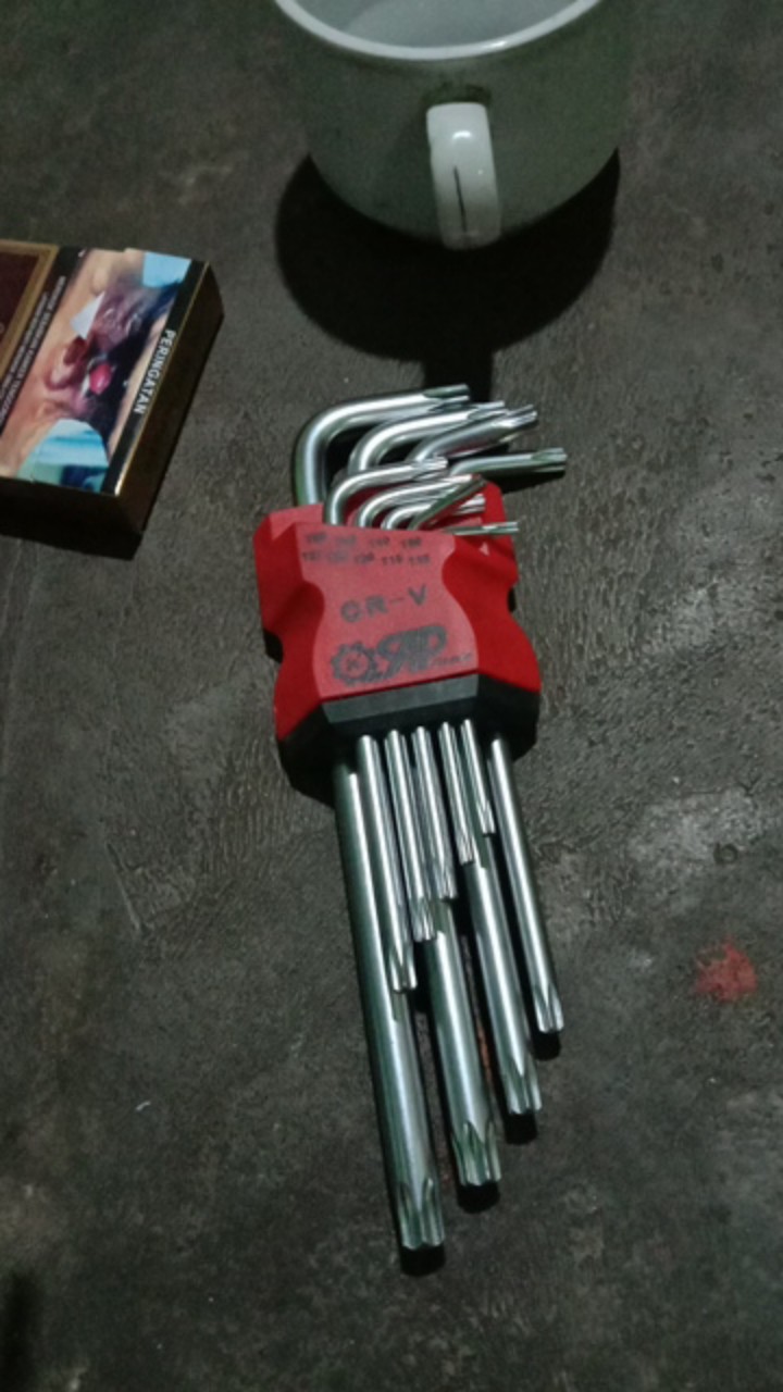 Kunci L Bintang Set Panjang