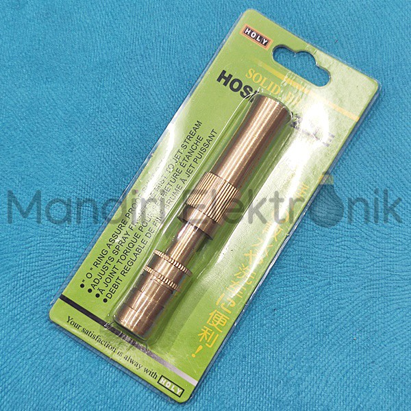 Hose Nozzle Water Gun Spray Semprotan Air Selang Kuningan