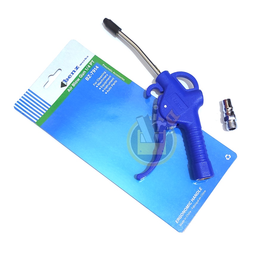 BENZ Air Blow Gun - Air Duster Plastik Semprot Angin Air Blow Gun 1/4 PT Air Duster - Semprot Angin Plastik