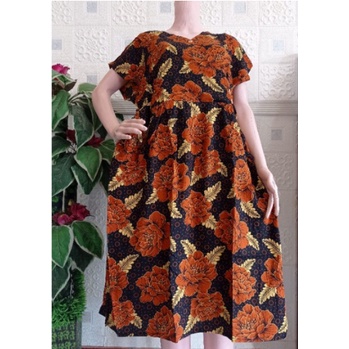 DASTER jumbo SELEMPANG KENCANA UNGU / BATIK KENCANA UNGU