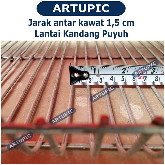 Alas Lantai Kandang Puyuh Kawat Galvanise Artupic HANYA LANTAI SAJA