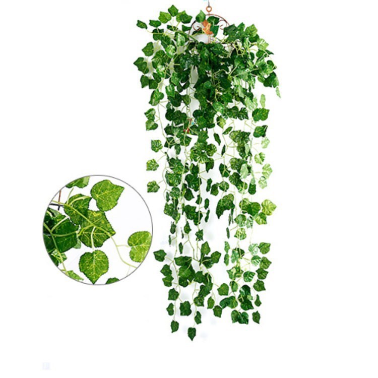 Kunataruma Daun Rambat Juntai Bunga Plastik Hias Artifisial-8