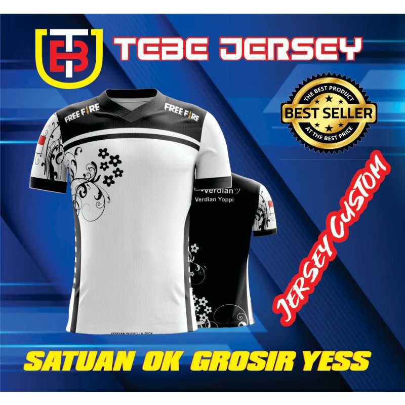 jersey game custom full printing