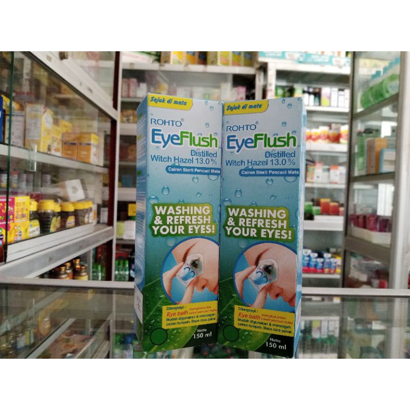 ROHTO EYEFLUSH 150ML - ED 06/2025