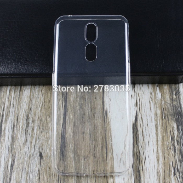C/C- CASE KESING CASING COVER SARUNG Oppo F11 F 11 - Clear Soft Case Transparan TPU Casing Cover Bening Jelly