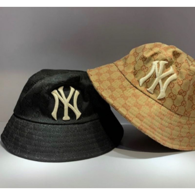 topi bucket gucci x ny
