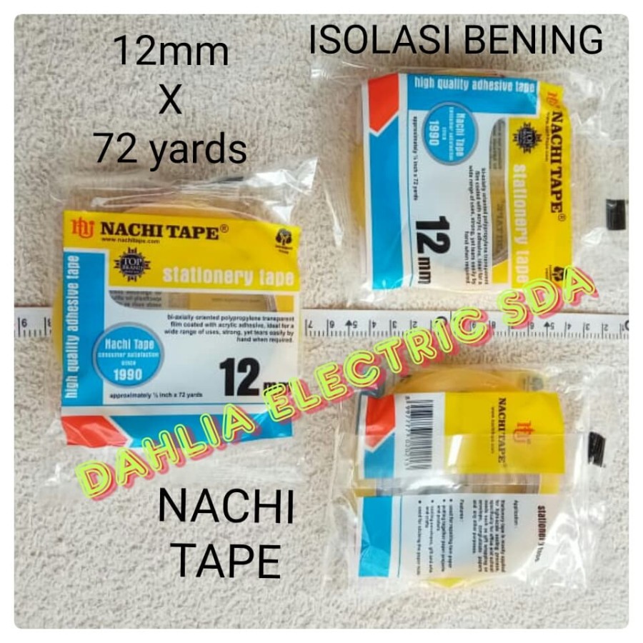 

ISOLASI BENING 12MM NACHI TAPE