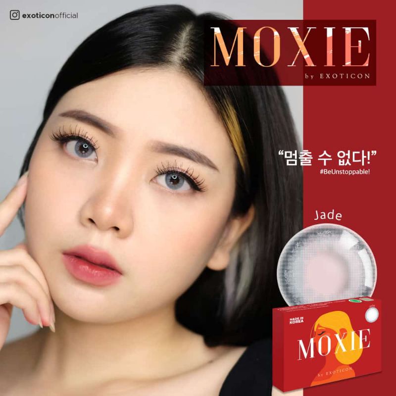 Softlens MOXIE by EXOTICON - Softlen Soflen Warna Normal FREE LENSE CASE