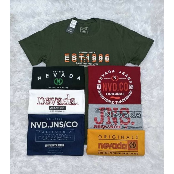 NEW COD | KAOS NEVADA 3PCS 100 RIBU | KAOS NEVADA DISTRO | KAOS NEVADA HANTAG MATAHARI | KAOS BRANDE