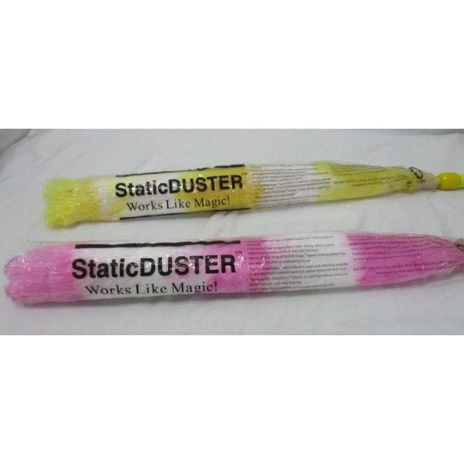 kemoceng / Sulak / Sapu Bulu Bahan Fiber - Tangkai Bisa panjang 1 meter
