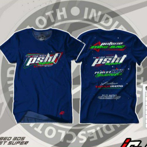 KAOS PSHT FIGHTER DESAIN RACING PUTUNE EYANG SURO PSHT 1922 SETIA HATI TERATE